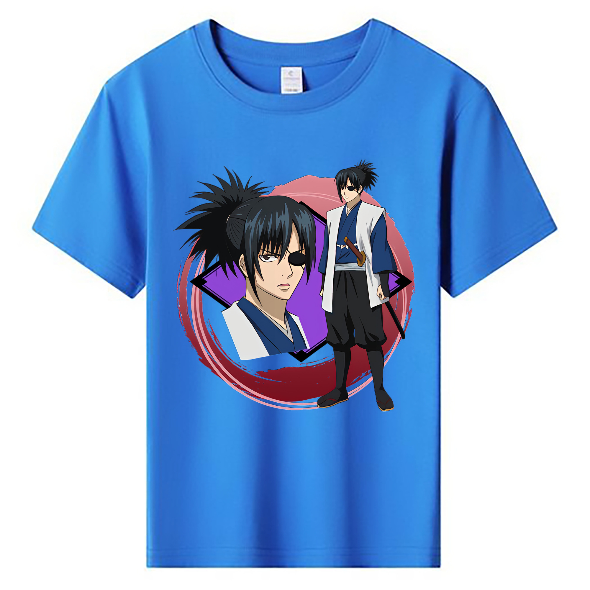 （画像用） ぎんたま 坂田銀時（さかたぎんとき） 神楽 志村新八（しむら しんぱち） GINTAMA Sakata Gintoki Kagura Shimura Shinpachi 綿100％キッズTシャツ（フロントプリント）